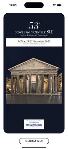 Sie2026 Schermata dell'app