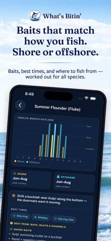 What's Bitin' App screenshot