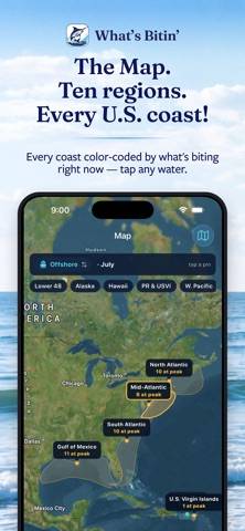 What's Bitin' App screenshot