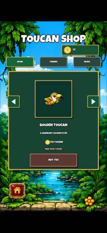 Tiny Toucan game screenshot