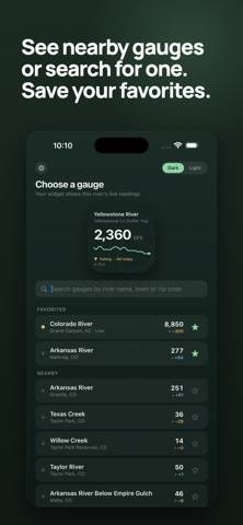 Flow Now-River Levels Widget App screenshot
