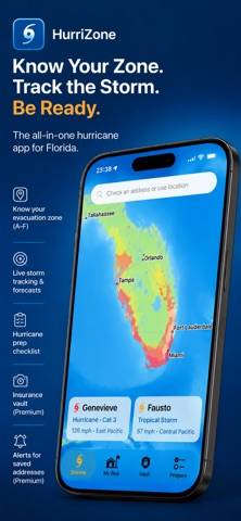 HurriZone: Hurricane Tracker