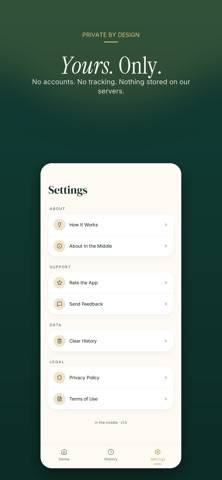 In The Middle App App screenshot
