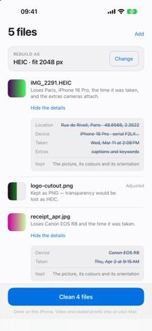 Kernel File Sanitizer Captura de pantalla de la aplicación