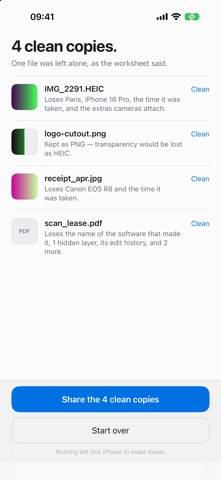 Kernel File Sanitizer Captura de pantalla de la aplicación