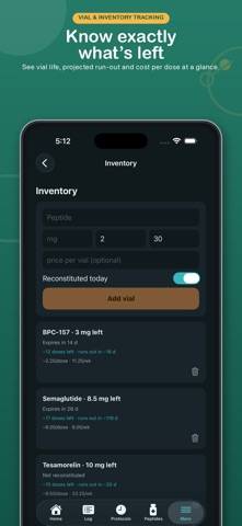 Dr.Peptide screenshot