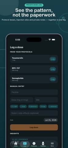 Dr.Peptide screenshot