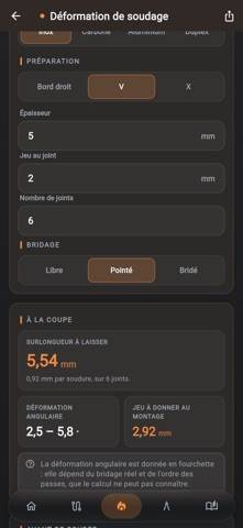 WeldUp Pocket Capture d'écran de l'application