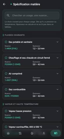 WeldUp Pocket Capture d'écran de l'application