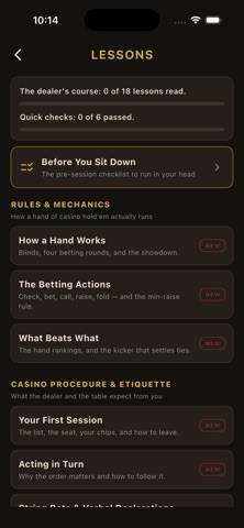 Texas Holdem Tutor by CPG game screenshot