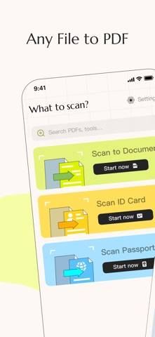 PDF Reader&Scanner App skärmdump