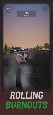Wheelie Run capture d'écran du jeu