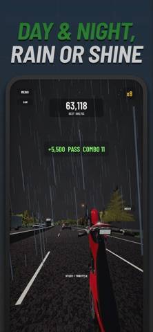 Wheelie Run capture d'écran du jeu