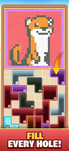 Fill Sand: Block Puzzle captura de pantalla
