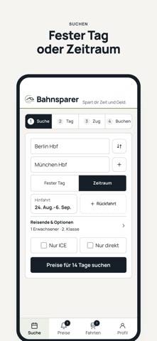 Bahnsparer: Zeit & Geld sparen