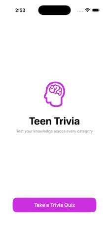 Teen Trivia screenshot