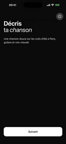 Motifs Capture d'écran de l'application