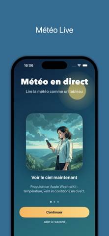 Météo Live: Prévision vivante