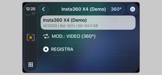 Insta360 Remote per CarPlay immagine dello schermo