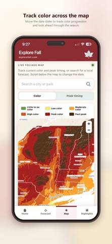 Explore Fall App screenshot