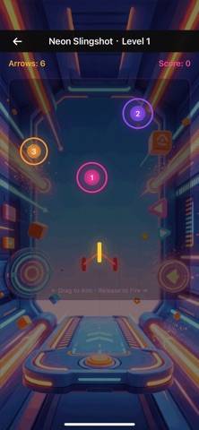 Arrow Competition Spiel-Screenshot