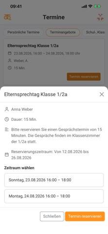Eltern edoop.de App-Screenshot