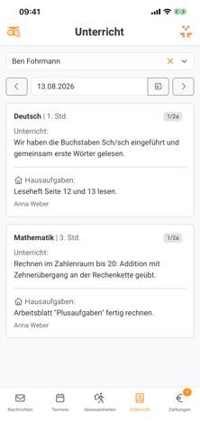 Eltern edoop.de App-Screenshot