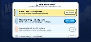Wakeboarding Gizmo game screenshot