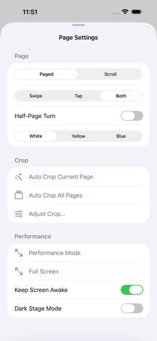 Scorewise App skärmdump