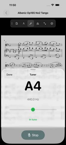 Scorewise App skärmdump