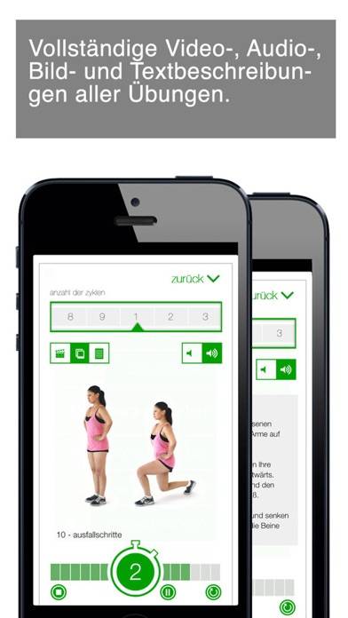 7 Minute Workout Challenge Schermata dell'app #2