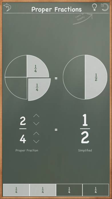MathBoard Fractions Schermata dell'app #2