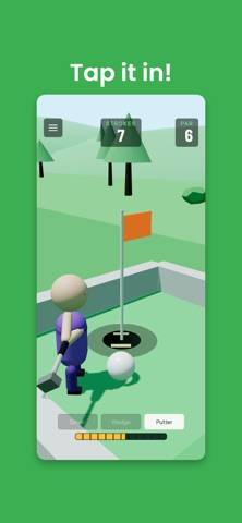 Daily Putt game screenshot