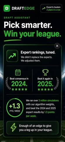 Draft Edge App screenshot