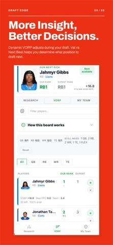 Draft Edge App screenshot