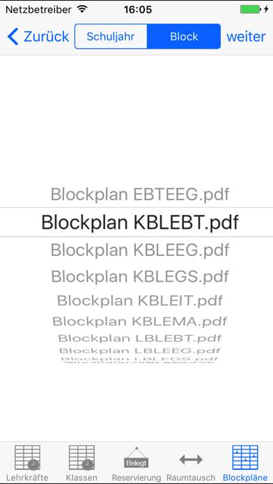 Virtueller Stundenplan App-Screenshot #5