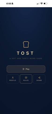 Tost (Word Game) game screenshot