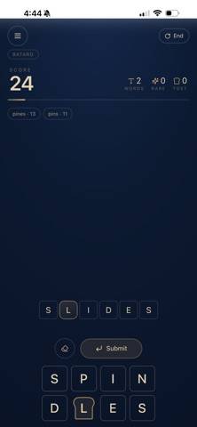 Tost (Word Game) game screenshot