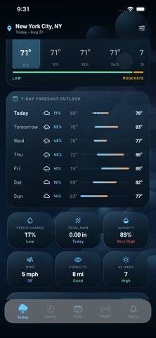 WeatherOS by OTP App screenshot