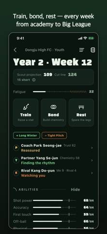 Reborn Until I Score: Striker game screenshot