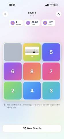 PuzzleFold game screenshot