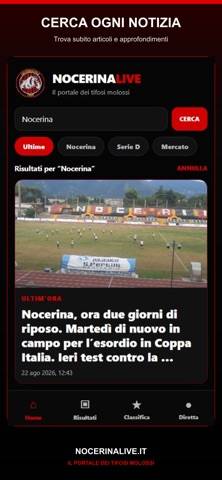 NocerinaLive.it immagine dello schermo