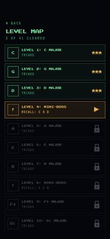 Chord Destroyer game screenshot