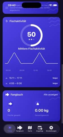 Fishr App-Screenshot