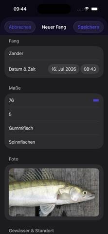 Fishr App-Screenshot