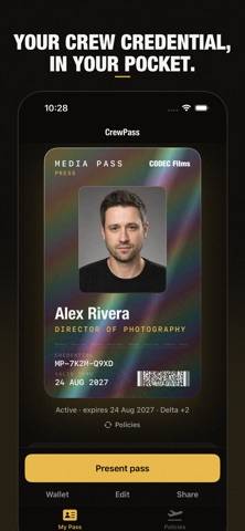 CrewPass — Film Crew ID