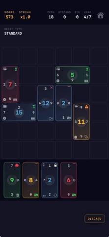Sumfall game screenshot