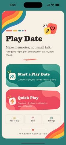 Play Date: A Social Card Game