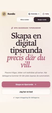 Rundio skärmdump