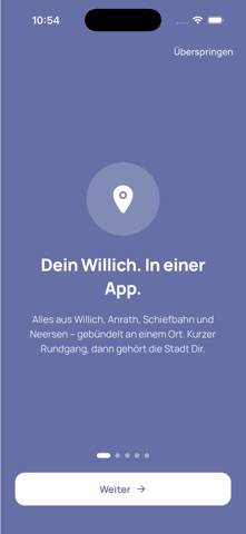 Willich erleben App-Screenshot